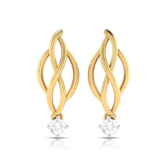 Fancy earrings design Tina Lab Grown Diamond Earrings Fiona Diamonds