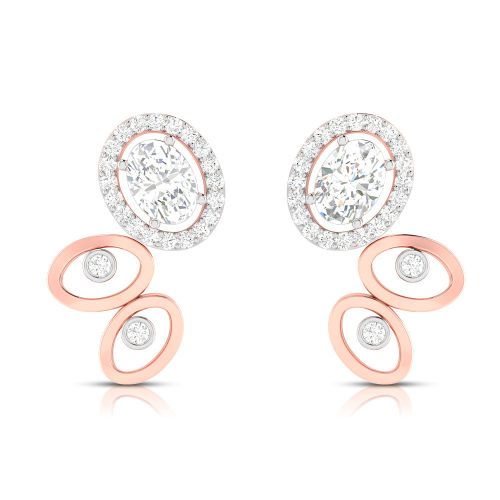 Designer earrings collection Imposing Lab Grown Diamond Earrings Fiona Diamonds