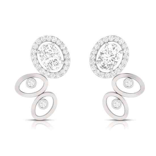 Designer earrings collection Imposing Lab Grown Diamond Earrings Fiona Diamonds