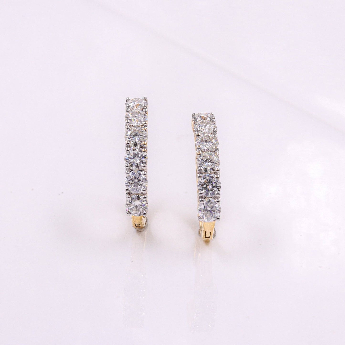 Small earrings design Delightful Lab Grown Diamond Earrings Fiona Diamonds