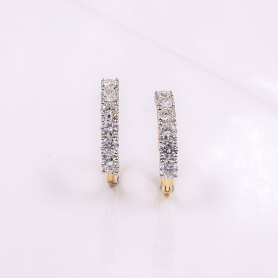 Small earrings design Delightful Lab Grown Diamond Earrings Fiona Diamonds