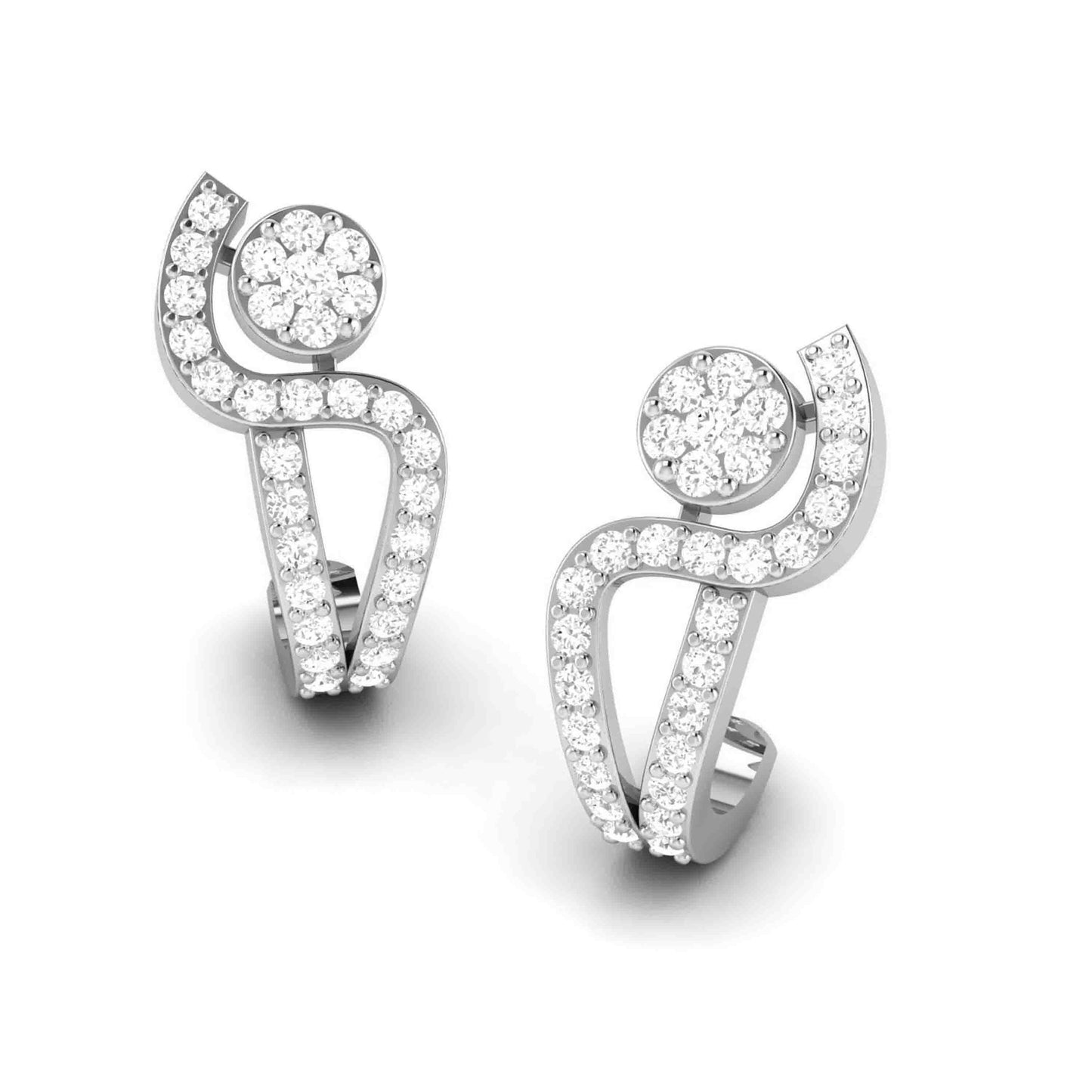 Designer earrings collection Danse Lab Grown Diamond Bali Fiona Diamonds