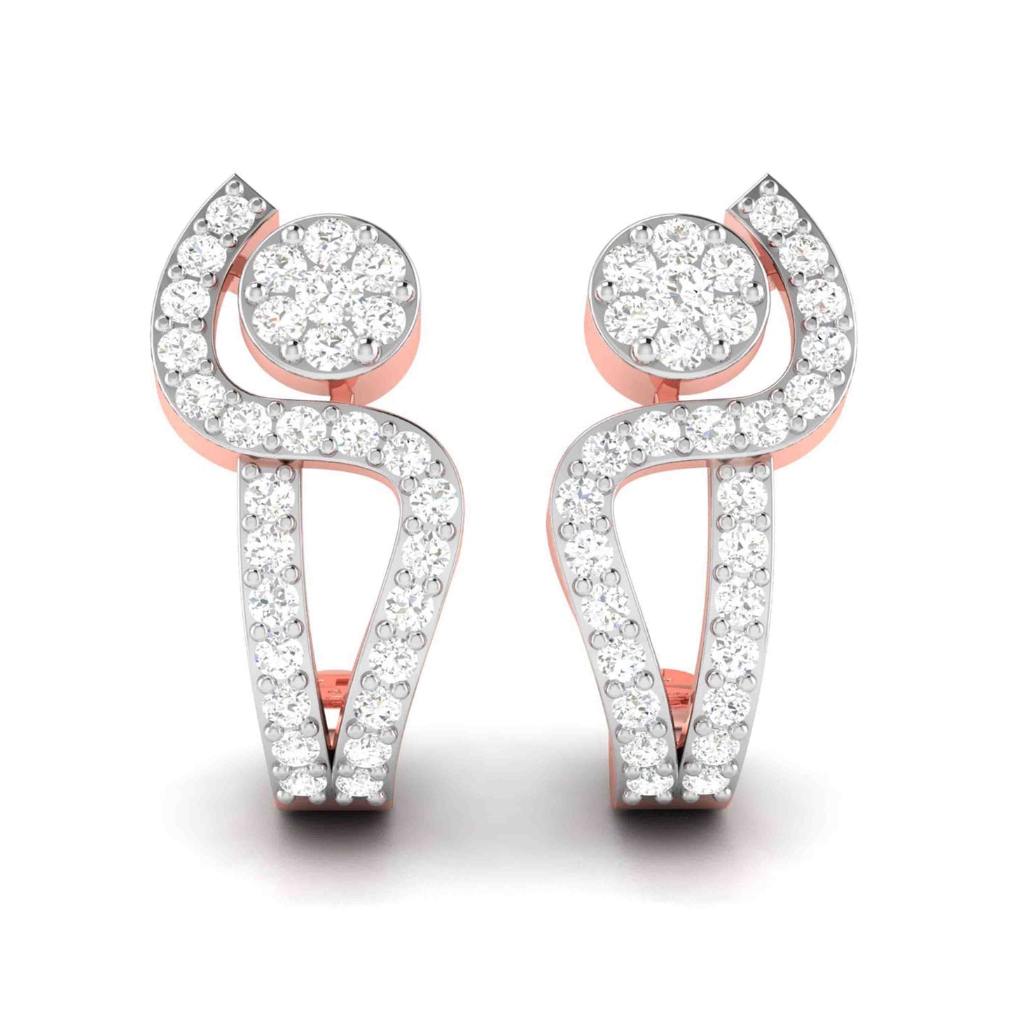 Designer earrings collection Danse Lab Grown Diamond Bali Fiona Diamonds