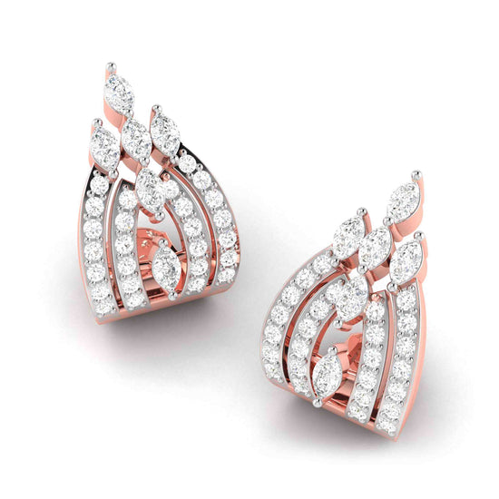 Designer earrings collection Iglesia Lab Grown Diamond Bali Fiona Diamonds