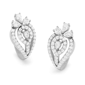 Latest earrings design Elona Lab Grown Diamond Earrings Fiona Diamonds