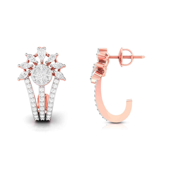 Designer earrings collection Cruple Lab Grown Diamond Earrings Fiona Diamonds