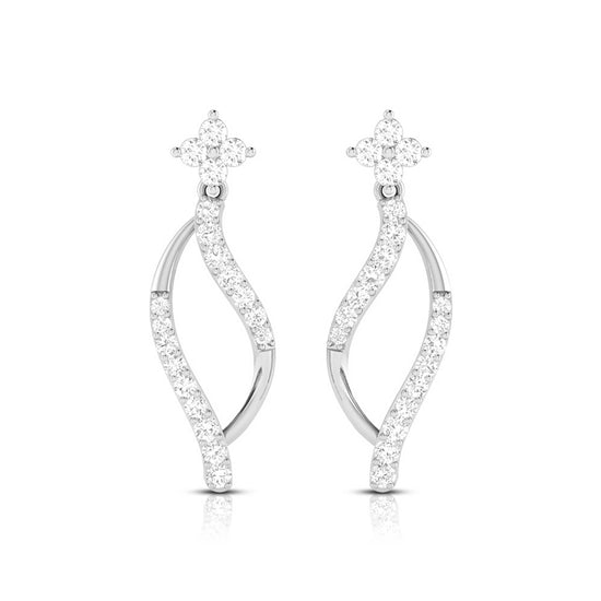 Designer earrings collection Luminary Lab Grown Diamond  Earrings Fiona Diamonds