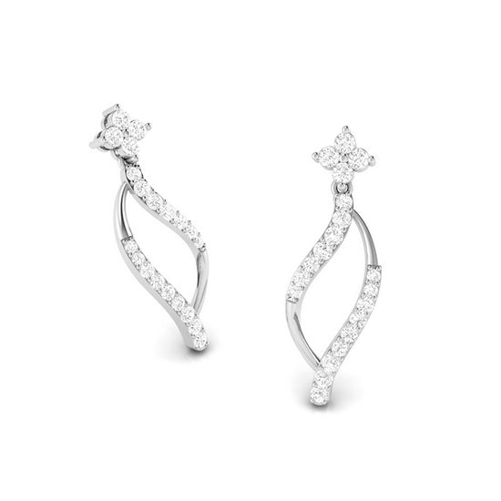 Designer earrings collection Luminary Lab Grown Diamond  Earrings Fiona Diamonds