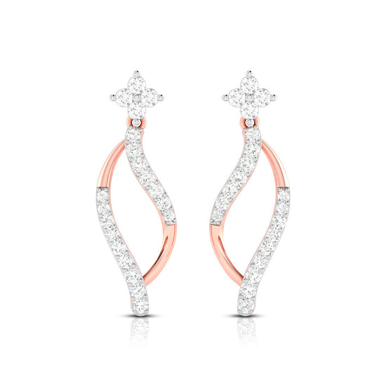 Designer earrings collection Luminary Lab Grown Diamond  Earrings Fiona Diamonds