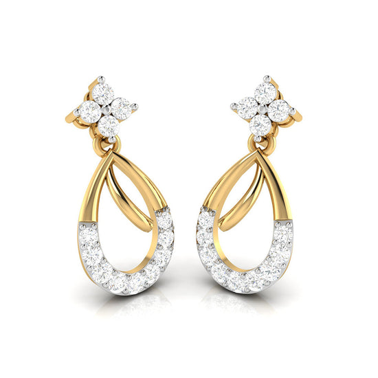 Fancy earrings design Conjecture Lab Grown Diamond Earrings Fiona Diamonds