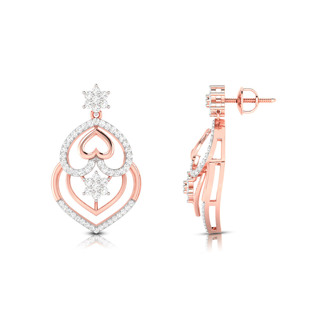 Designer earrings collection Crayon Lab Grown Diamond Earrings Fiona Diamonds