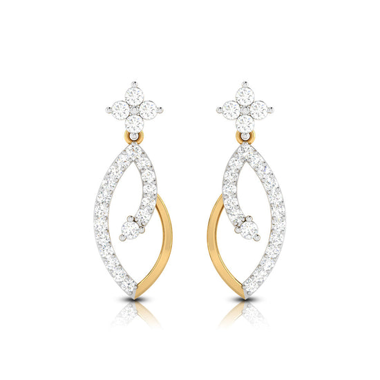 Designer earrings collection Flugel Lab Grown Diamond Earrings Fiona Diamonds