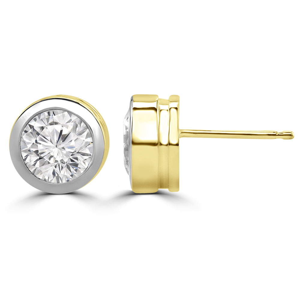 Charming 2.ct Lab Diamond Stud Earrings - Fiona Diamonds - Fiona Diamonds