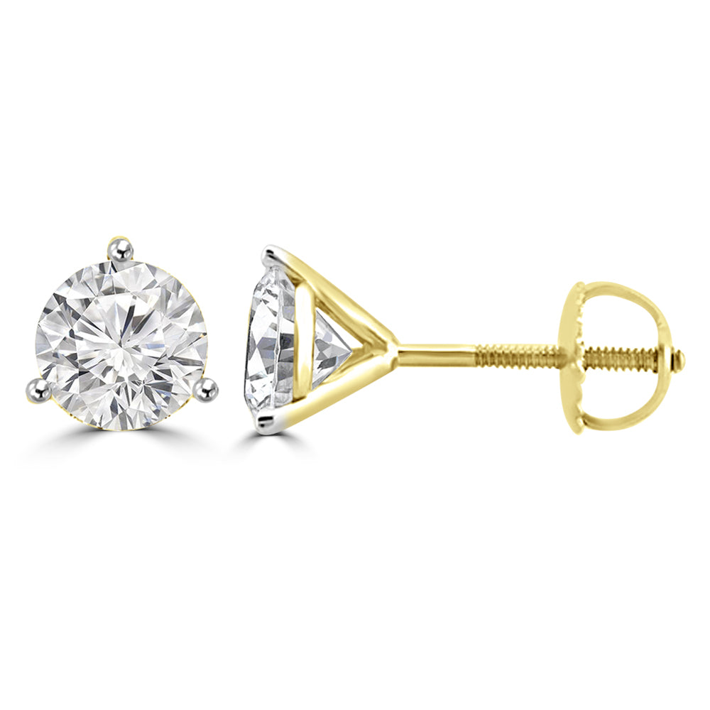 Lisa Trellis Diamond Stud Earrings | Trending Designs | CaratLane