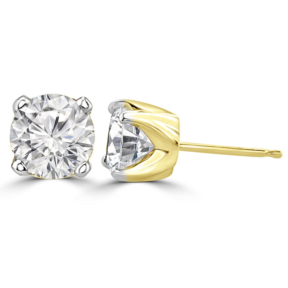 Splendid 1.5ct Lab Diamond Stud Earrings - Fiona Diamonds - Fiona Diamonds