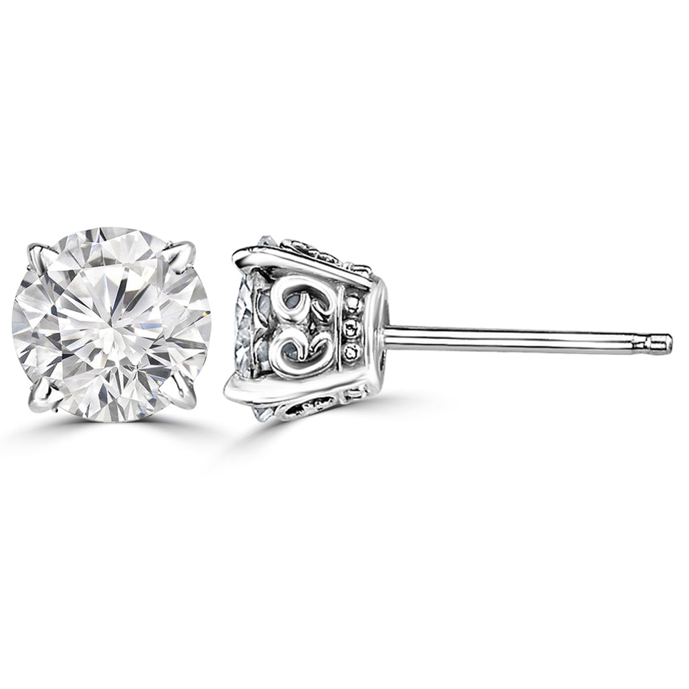 Royal 1.5ct Lab Diamond Stud Earrings - Fiona Diamonds - Fiona Diamonds