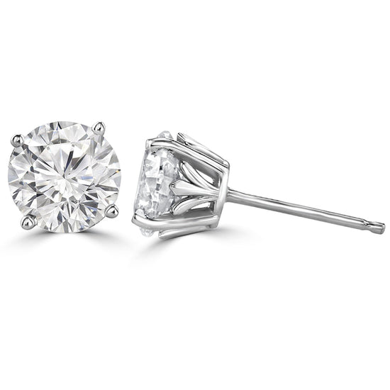 Blooming 1.5ct Lab Diamond Stud Earrings - Fiona Diamonds - Fiona Diamonds