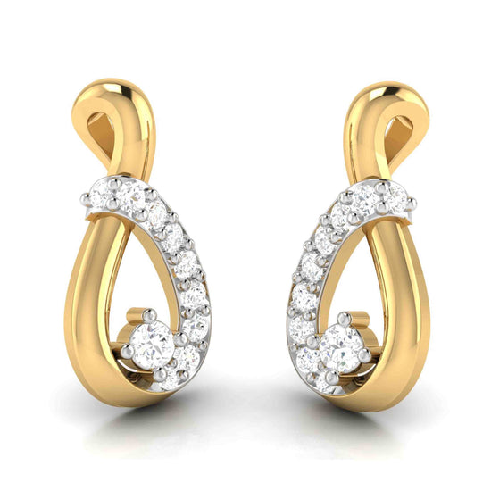 Designer earrings collection Homeric Lab Grown Diamond Earrings Fiona Diamonds