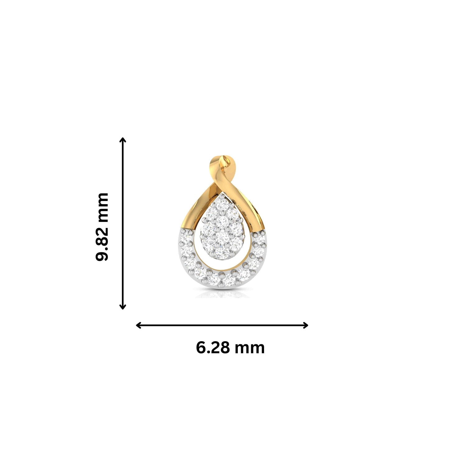 Party wear earrings design Submerge Lab Grown Diamond Earrings Fiona Diamonds