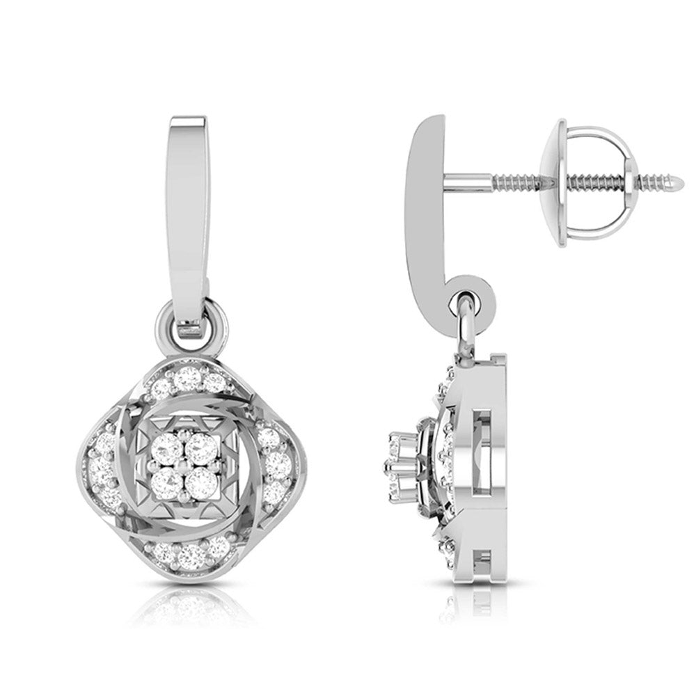 Fancy earrings design Altman Lab Grown Diamond Earrings Fiona Diamonds