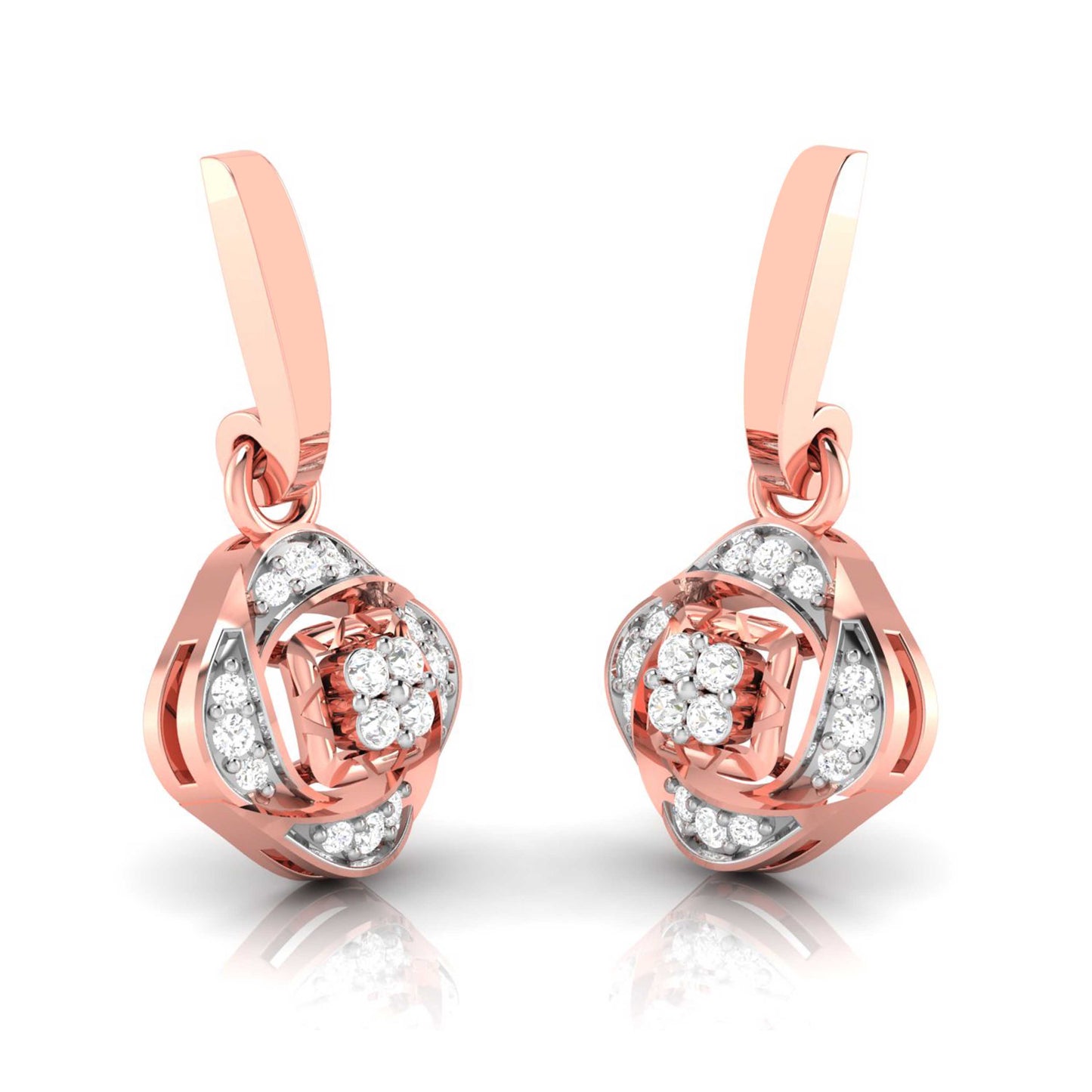 Fancy earrings design Altman Lab Grown Diamond Earrings Fiona Diamonds