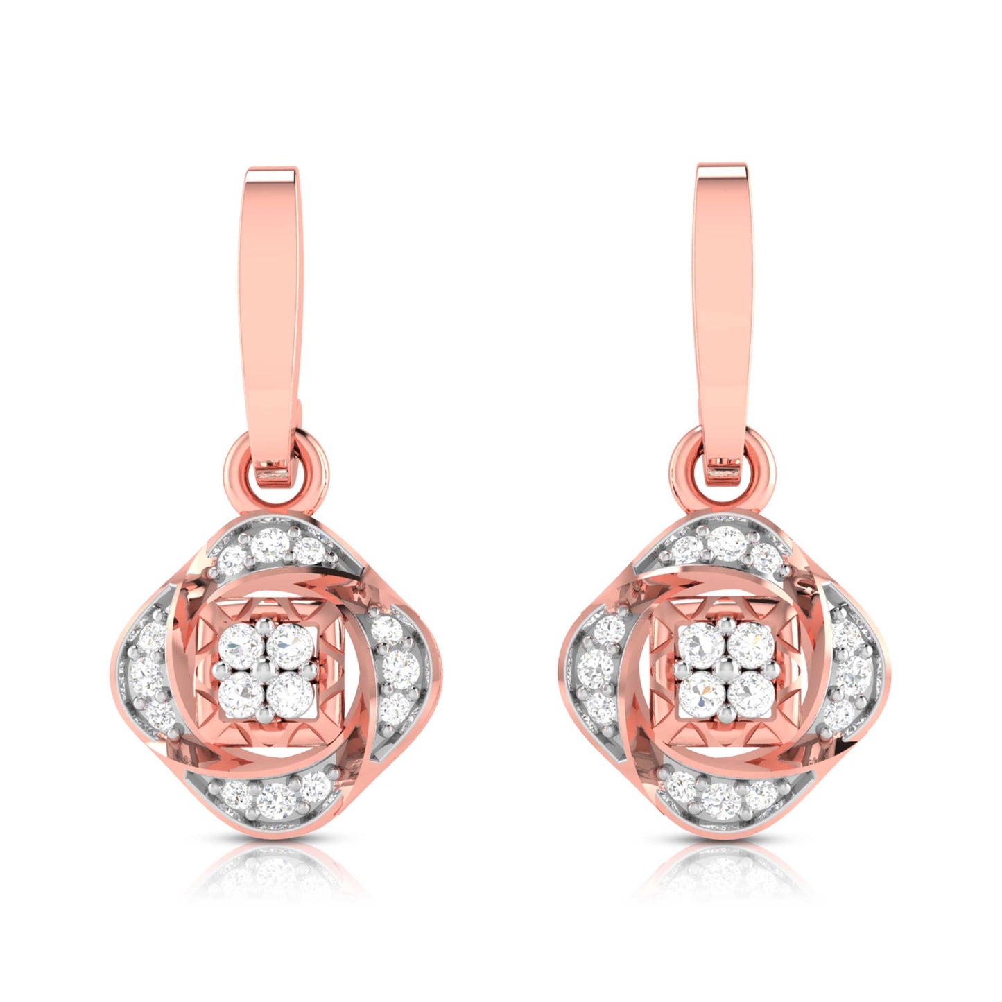 Fancy earrings design Altman Lab Grown Diamond Earrings Fiona Diamonds