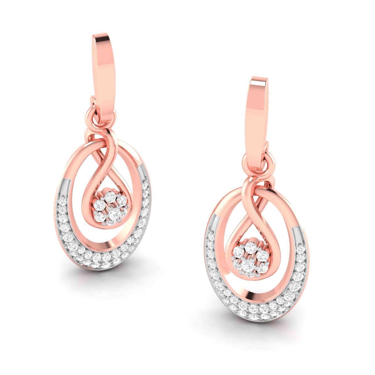 Designer earrings collection Agleam Lab Grown Diamond Earrings Fiona Diamonds