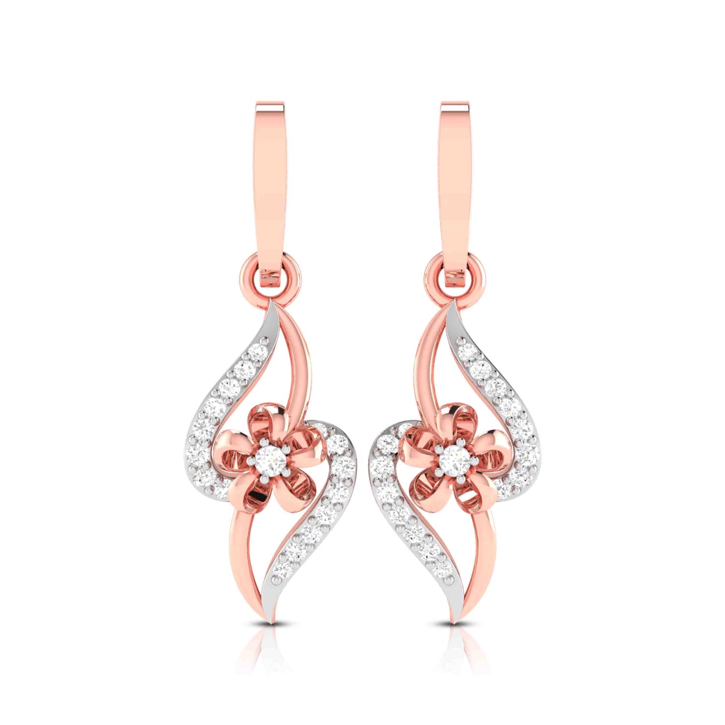 Daily wear earrings design Wallis Lab Grown Diamond Earrings Fiona Diamonds