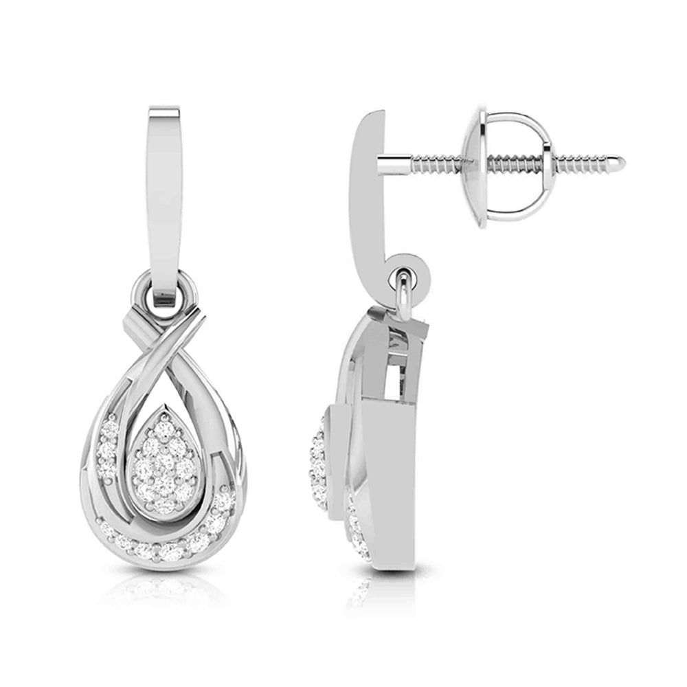 Latest earrings design Webber Lab Grown Diamond Earrings Fiona Diamonds