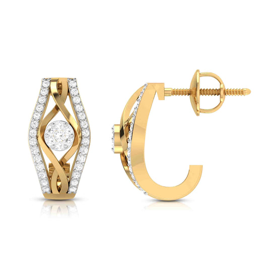 Latest earrings design Exotic Lab Grown Diamond Earrings Fiona Diamonds