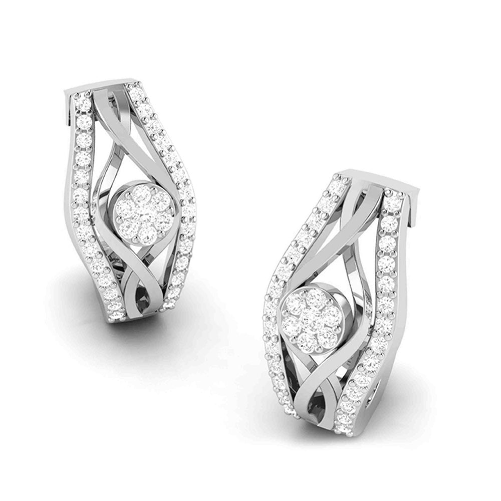 Latest earrings design Exotic Lab Grown Diamond Earrings Fiona Diamonds