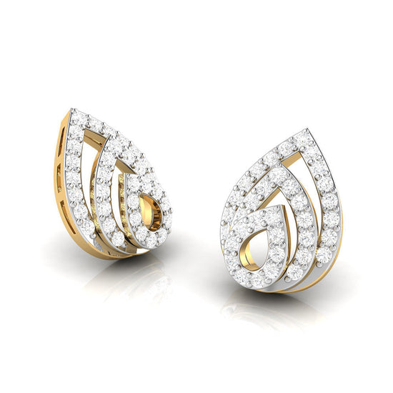 Latest earrings design Ternate Lab Grown Diamond Earrings Fiona Diamonds