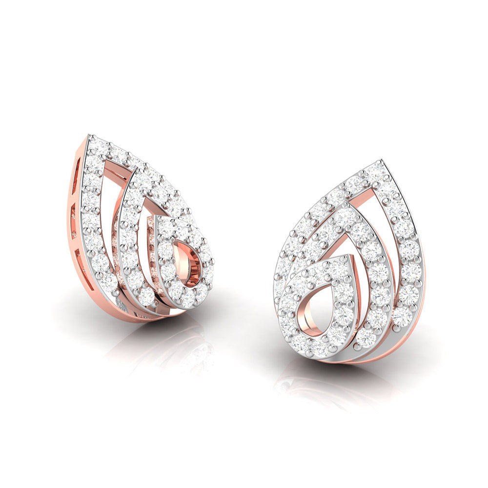 Latest earrings design Ternate Lab Grown Diamond Earrings Fiona Diamonds