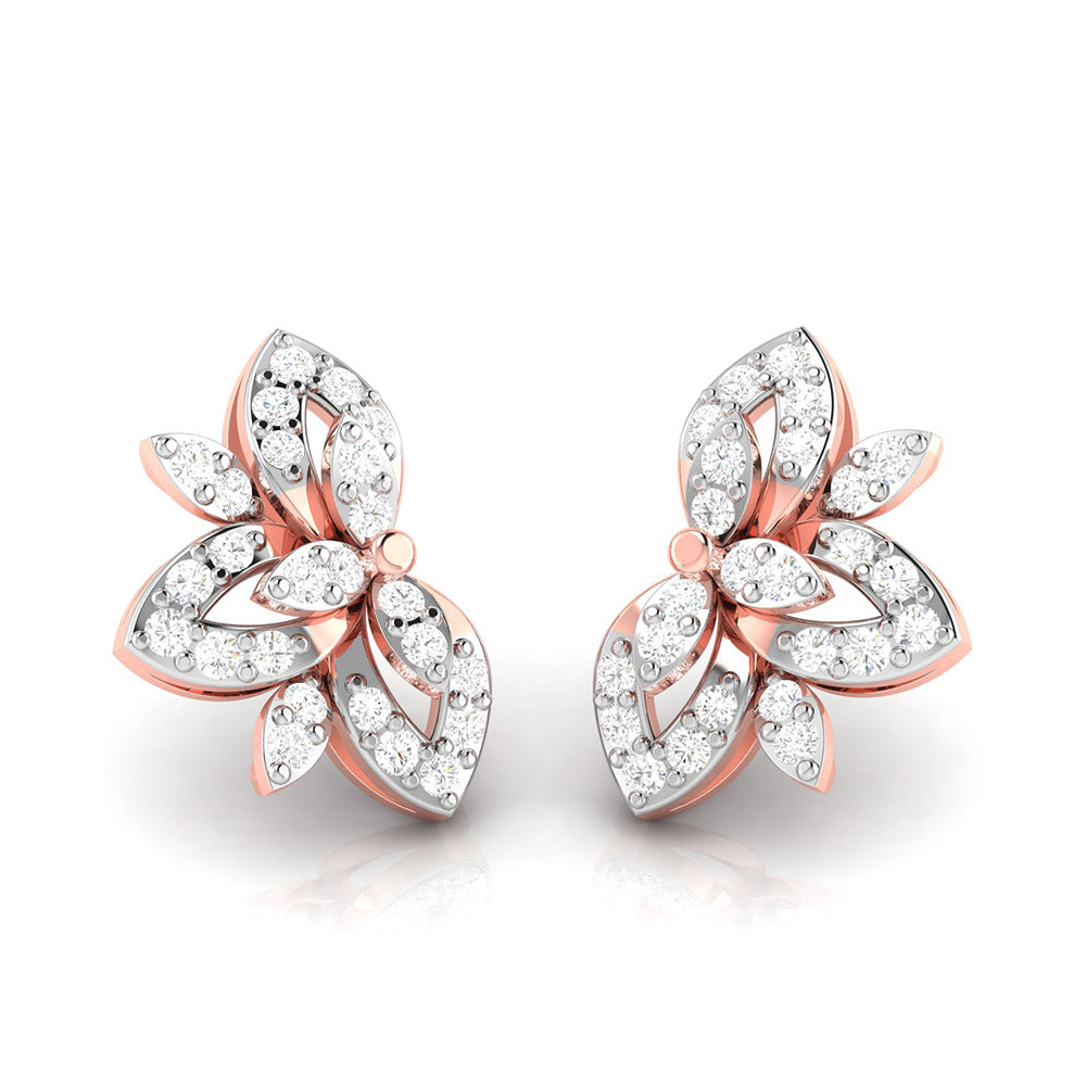 Sold at Auction: Louis Vuitton Idylle Blossom Ear Stud Earrings 18K Rose  Gold with Diamond