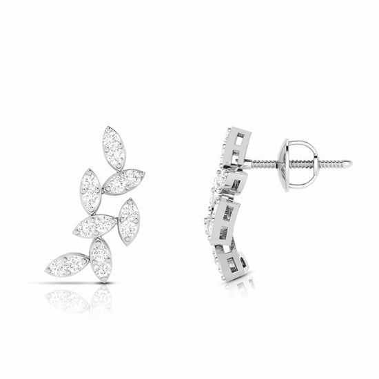 Fancy earrings design Winchime Lab Grown Diamond Earrings Fiona Diamonds