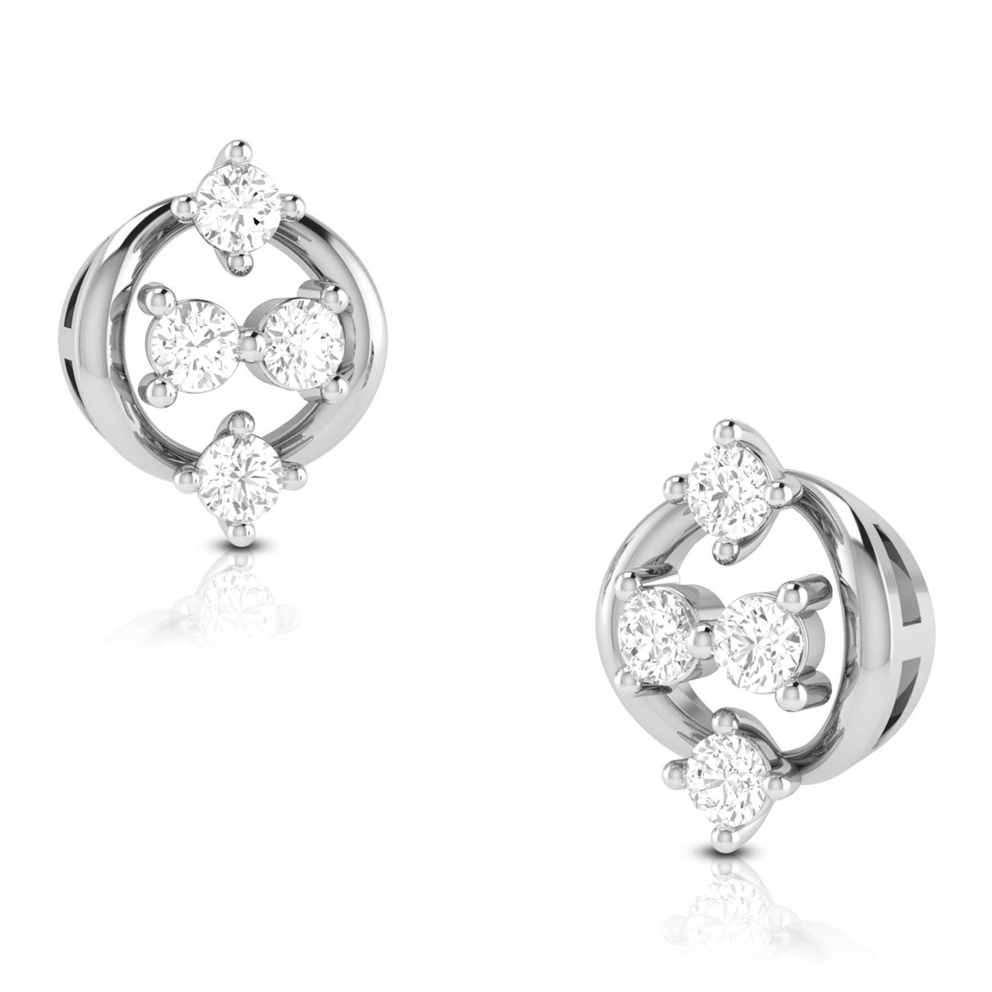 Fancy earrings design Covets Lab Grown Diamond Studs Fiona Diamonds