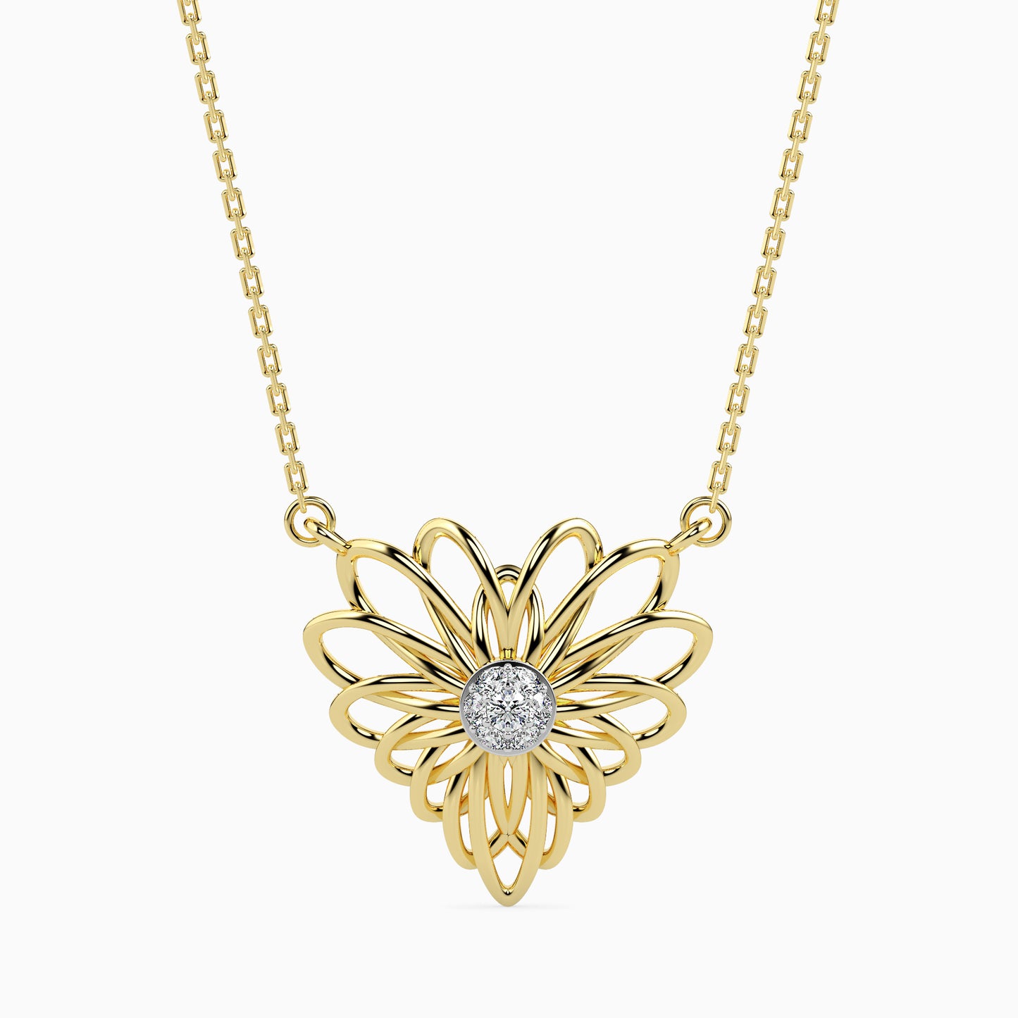 Maze lab grown diamond pendant designs for female Fiona Diamonds