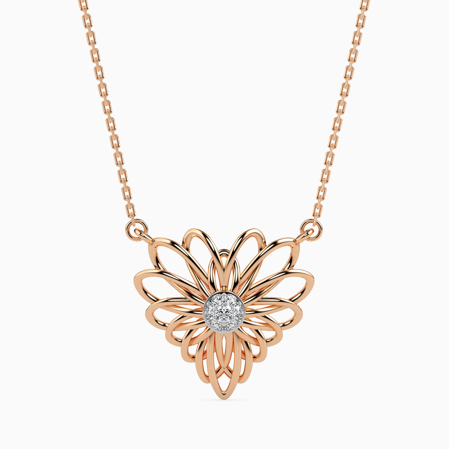 Maze lab grown diamond pendant designs for female Fiona Diamonds