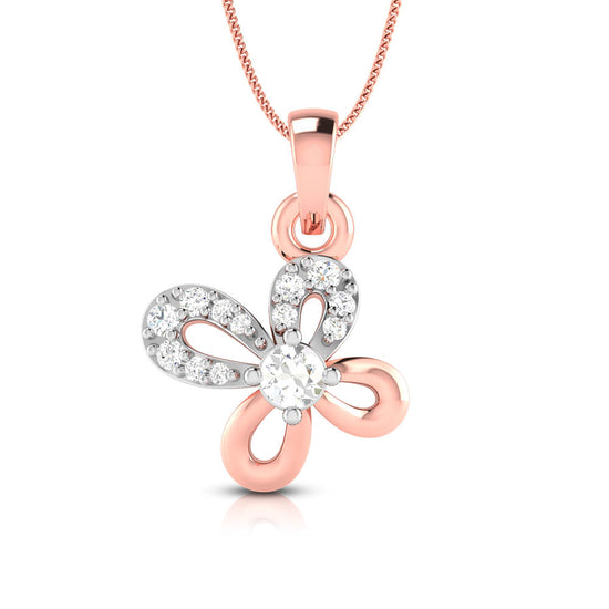 Uneven lab grown diamond pendant designs for female Fiona Diamonds