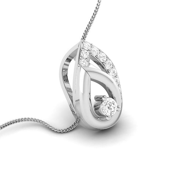 Husk lab grown diamond pendant designs for female Fiona Diamonds