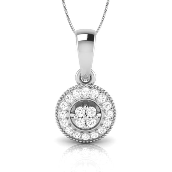 Fellowship modern lab grown diamond pendant design Fiona Diamonds