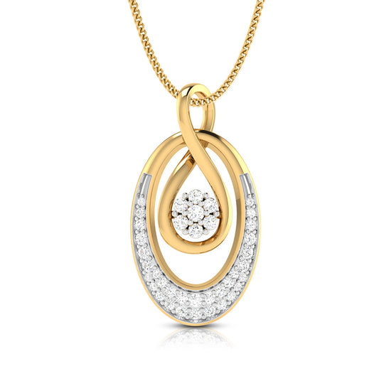 Playfool lab grown diamond pendant designs for female Fiona Diamonds