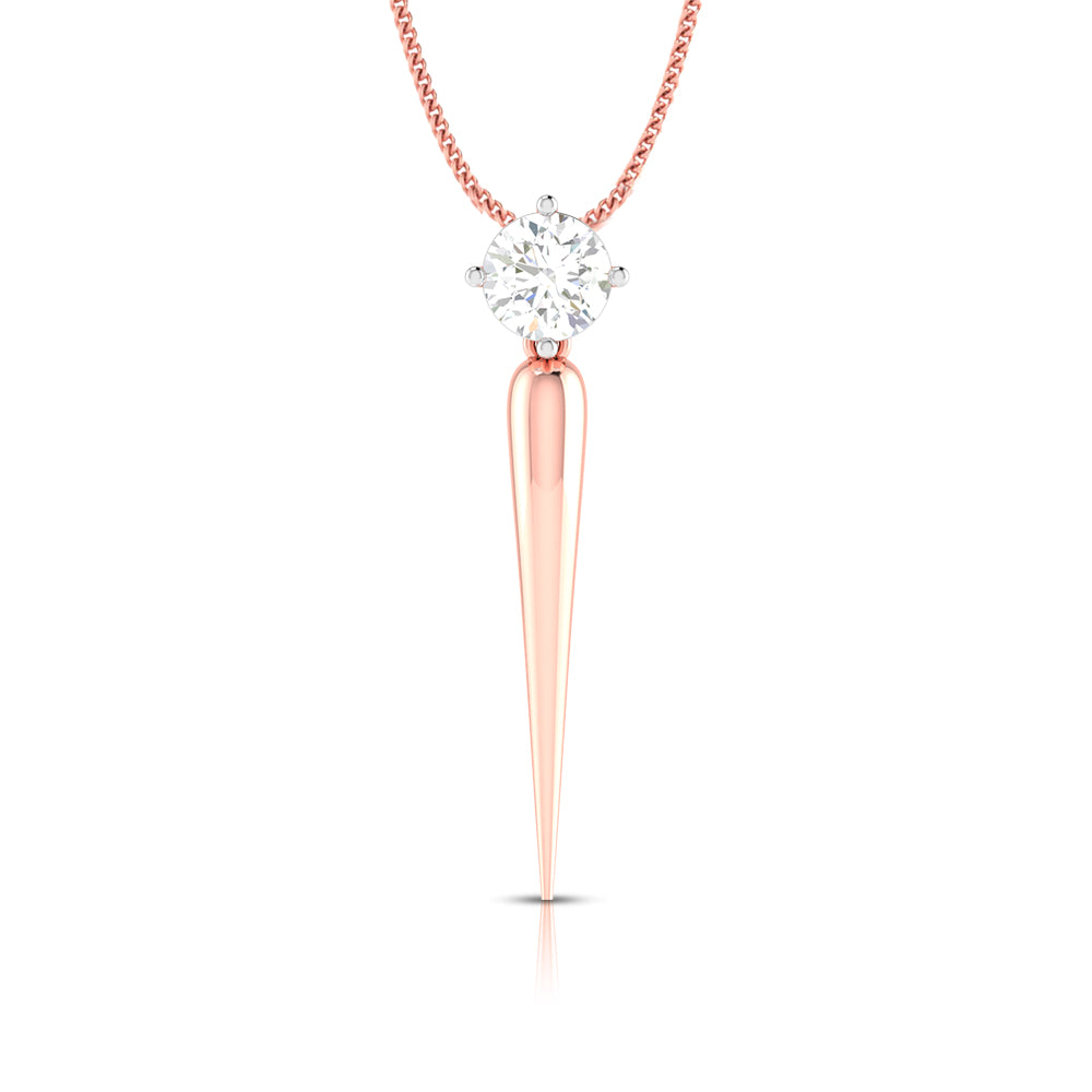 Passion modern lab grown diamond pendant design Fiona Diamonds