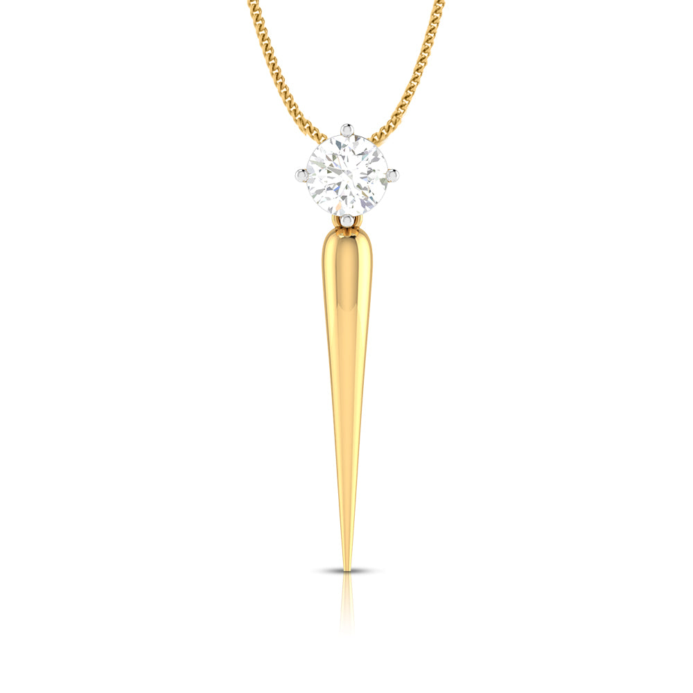 Passion modern lab grown diamond pendant design Fiona Diamonds