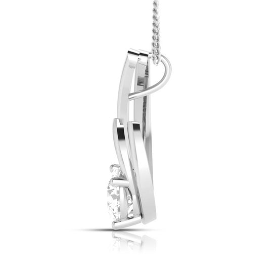 Coruscation lab grown diamond pendant design for women Fiona Diamonds