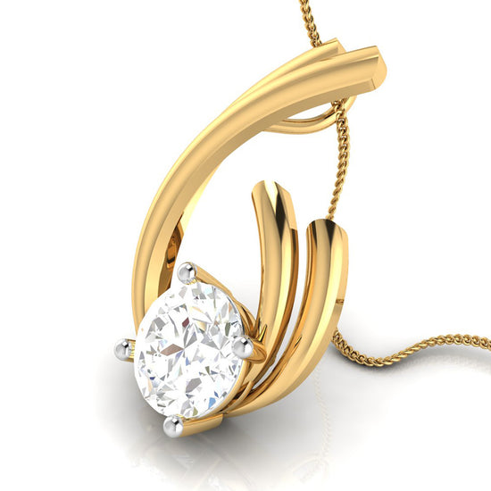 Coruscation lab grown diamond pendant design for women Fiona Diamonds