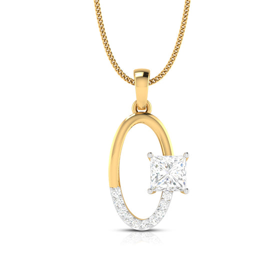 Menace lab grown diamond pendant design for women Fiona Diamonds