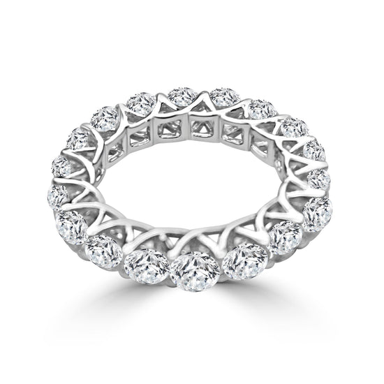 Eternity Rings for Women Virtuality Lab Grown Diamond Eternity Ring Fiona Diamonds