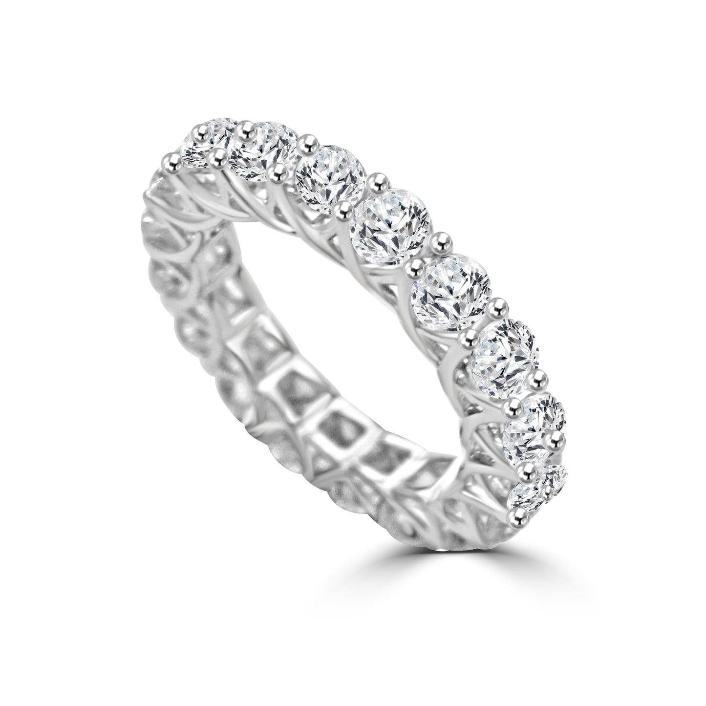 Eternity Rings for Women Virtuality Lab Grown Diamond Eternity Ring Fiona Diamonds