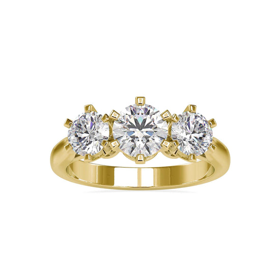 Three Stone Engagement Rings | Tiffany & Co.